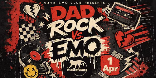 DAD ROCK VS. EMO and karaoke on the patio