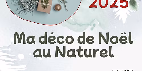 Stage "Ma d\u00e9co de No\u00ebl au naturel"