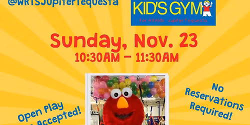Elmo Friendsgiving Event
