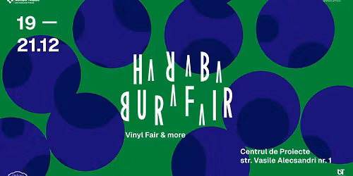HARABABURA \u2014 Vinyl Fair & more (19-21 dec)