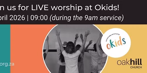 Okids Live Worship Morning 