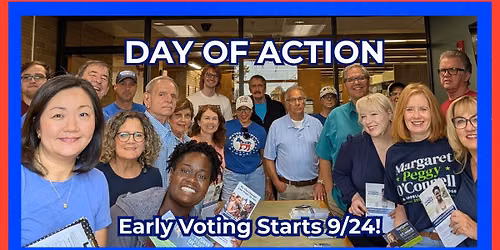 DAY OF ACTION: Door Knocking & Lit Drop!