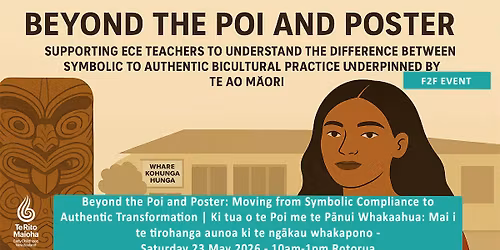 Beyond the Poi and Poster: Moving from Symbolic Compliance to Authentic Transformation - Rotorua 