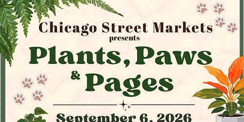 Plants, Paws & Pages