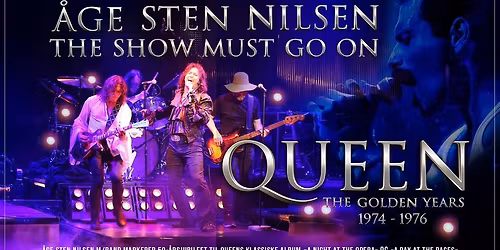 \u00c5ge Sten Nilsen & The show must go on - Grieghallen Bergen