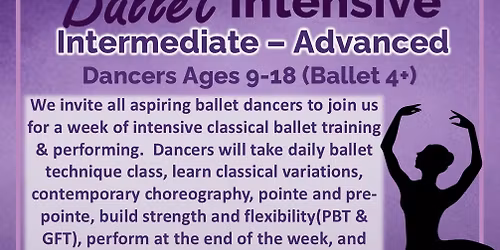 Classical Ballet Intensive 