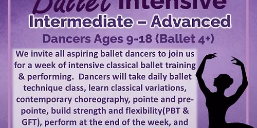 Classical Ballet Intensive 