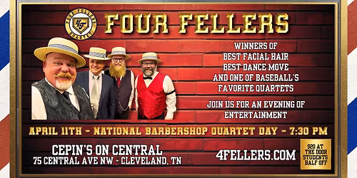 Four Fellers at Cepins on Central
