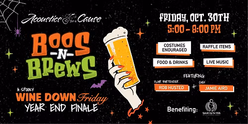 Boos -N- Brews: A Spooky Wine Down Friday Finale