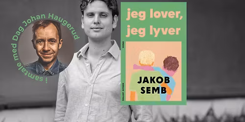 Lansering av Jakob Sembs debutroman "Jeg lover, jeg lyver" @Dattera