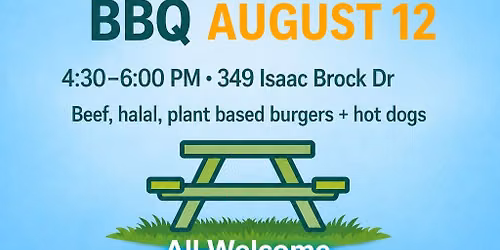 Free Community BBQ \u2013 AUGUST 12