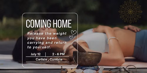COMING HOME: Sacred Afternoon Retreat for Rest, Healing & Self-Connection