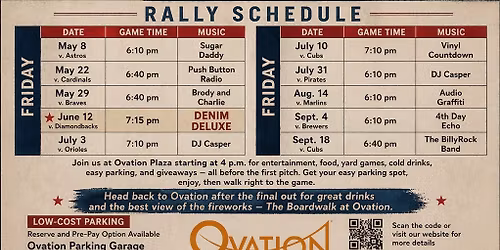 Denim Deluxe live at Ovation Plaza 