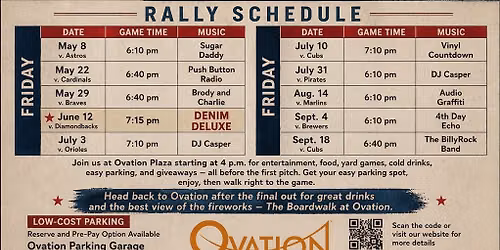 Denim Deluxe live at Ovation Plaza