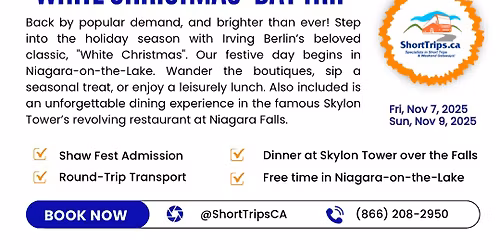 Shaw Festival's "Irving Berlin's White Christmas"