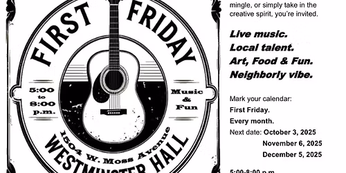 First Friday Art Crawl ft. SHAWN SMITH @ Westminster Music Hall hosted by Sarah Marie Dillard! \ud83d\ude80\u2728