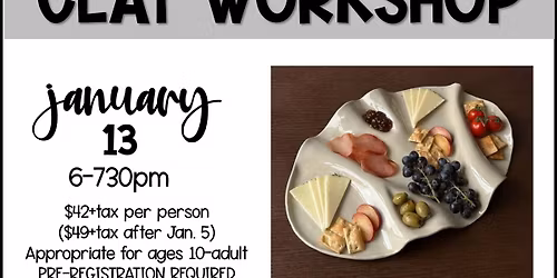 "Girl Dinner" Serving Trays - Clay Workshop