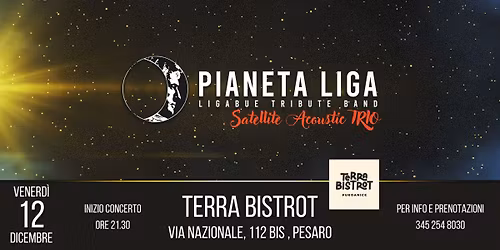 Pianeta Liga - Ligabue Tribute Band @ Terra Bistrot (Pesaro)