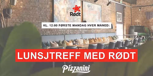 Lunsjtreff med R\u00f8dt