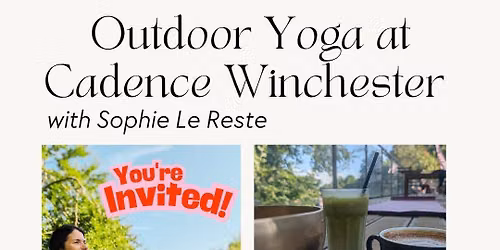 Outdoor Yoga at Cadence Winchester (tasty cuppa included!)