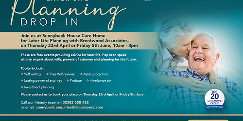 Later Life Planning Drop-In
