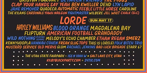 Kilby Block Party: Turnstile  Modest Mouse  Father John Misty & Japanese Breakfast - Friday