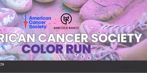 American Cancer Society Color Run 5K or 1-Mile Walk