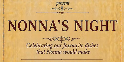 SDI Nonna's Night (Festitalia Regional Dinners 2026)