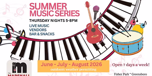 Summer Music Series @ The Marshall Muse Gallery