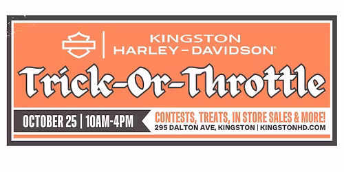 Trick-Or-Throttle: Family Halloween Fun at Kingston Harley-Davidson\u00ae