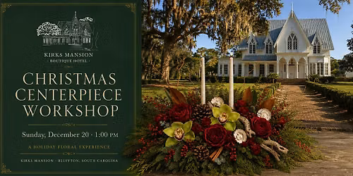 Christmas Centerpiece Workshop with Grace and Thorn