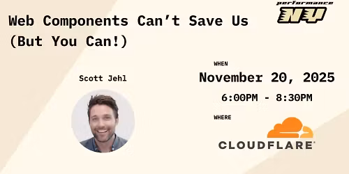 Web Components Can\u2019t Save Us. (But You Can!)