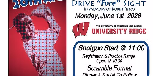 20th Annual Drive "Fore" Sight! 