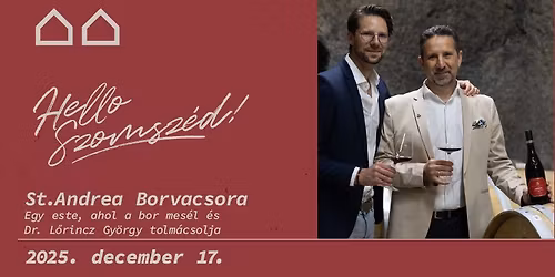 St. Andrea borvacsora