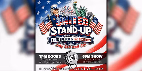 United We Stand-Up: Celebrating Free Speech and Bad Decisions!