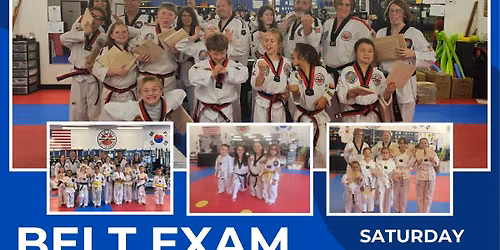 School Belt Exam and Black Belt Midterms!