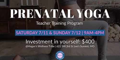 Prenatal Yoga Teacher Training Program