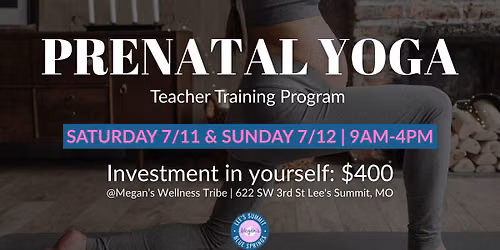 Prenatal Yoga Teacher Training Program