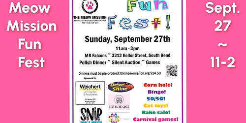 Meow Mission's Fun Fest Fundraiser