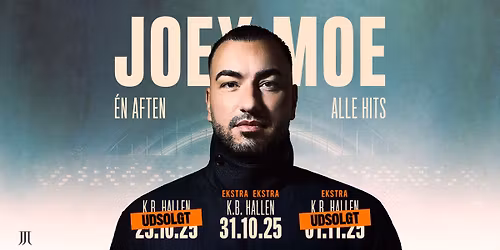 Joey Moe live i K.B. Hallen - Ekstra dato!