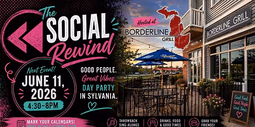 The Social Rewind | Borderline Grill | June 11