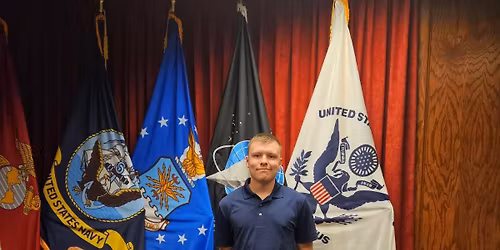 Aiden Going Away to Boot Camp