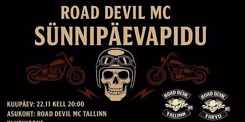 Road Devil MC 18. S\u00fcnnip\u00e4evapidu