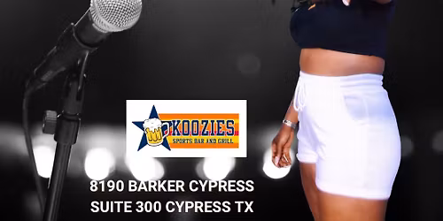 Koozies Sports Bar and Grill Saturday night karaoke hosted by Emcee Mary Sunshine