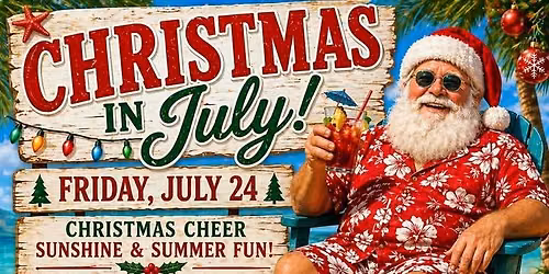Christmas in JULY at the Pine's