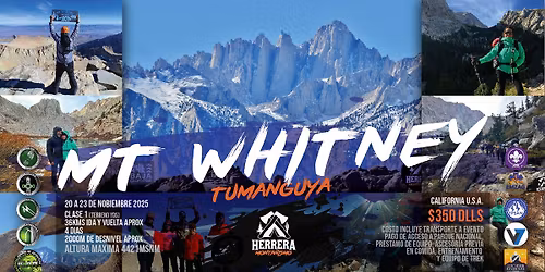 Mt Whitney, ascenso2 oto\u00f1o 2025