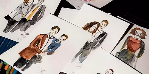 Live Painting - The Bloom Society & Wedding Italy Residence