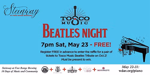 Beatles Night at Steinway Free Range Brewing