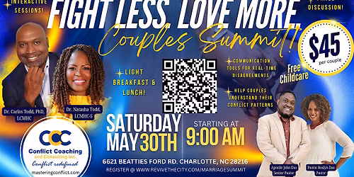 Fight Less. Love More. Couples Summit