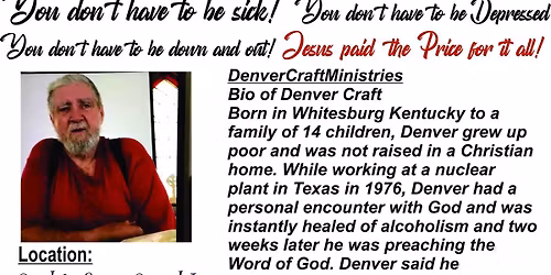 Miracle Service@ Saturday Night Alive